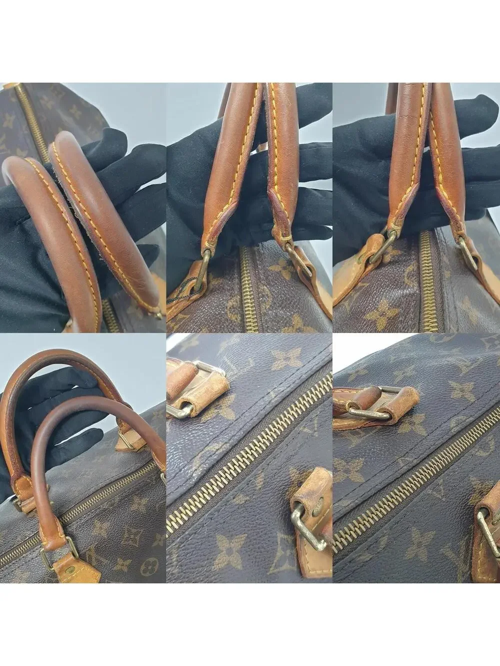 $1700 2005 Louis Vuitton Speedy 35 Monogram AA0065